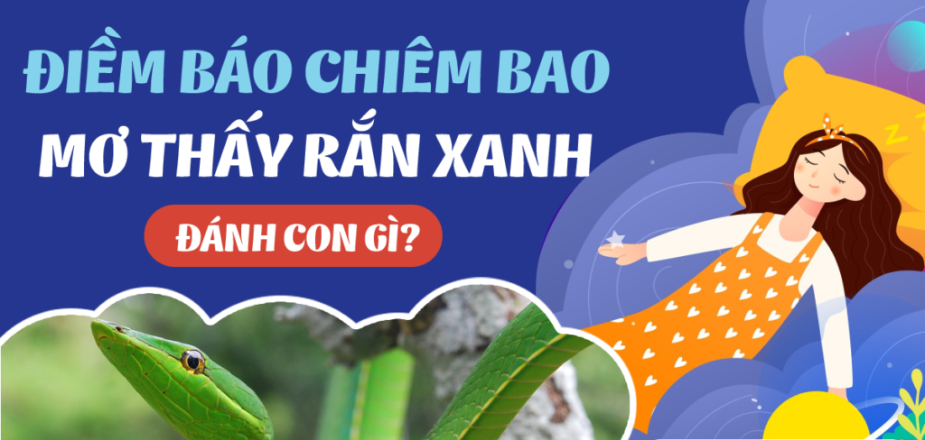 Mơ thấy rắn xanh