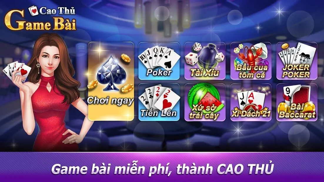 Hệ thống game bai cực khủng tại cổng game XOSO333